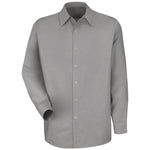 Red Kap® Men's Specialized Pocketless Long Sleeve Work Shirt
