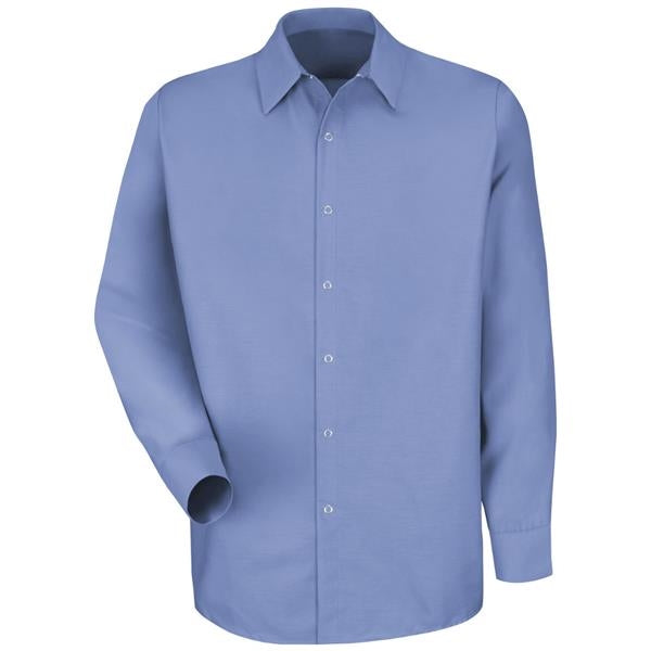Red Kap® Men's Specialized Pocketless Long Sleeve Work Shirt