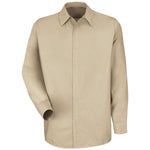Red Kap® Men's Specialized Pocketless Long Sleeve Work Shirt