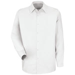 Red Kap® Men's Specialized Pocketless Long Sleeve Work Shirt
