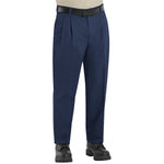 Red Kap Men's Pleated Twill Pant (Unhemmed)