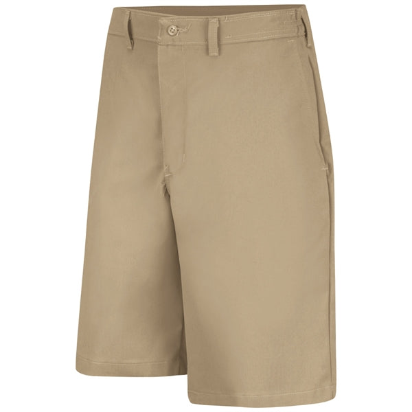 Red Kap Men's Plain Front Side Elastic Short