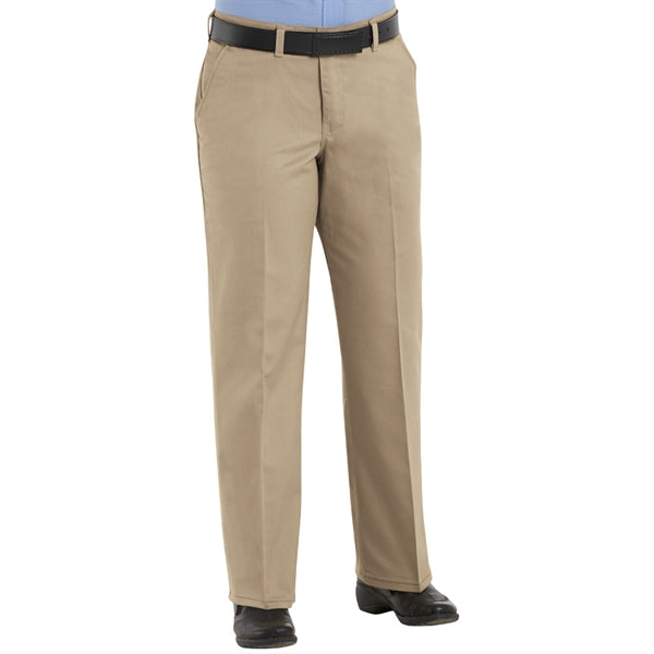 Red Kap Women's Plain Front Cotton Pant