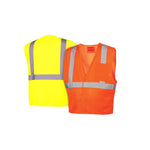 Pyramex Hi-Vis Safety Vest with 5-Point D-Ring