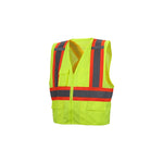 Pyramex Class 2 X-Back Two-Tone Surveyor Safety Vest