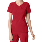 Cherokee Women's Infinity Mock Wrap Scrub Top