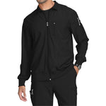 Cherokee Men's Infinity Zip Front Warm-Up Scrub Jacket