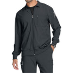 Cherokee Men's Infinity Zip Front Warm-Up Scrub Jacket