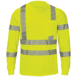 Red Kap® Men's Performance Hi-Visibility Class 3 LS Tee