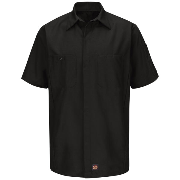 Red Kap® Men's Short Sleeve Solid Crew Shirt