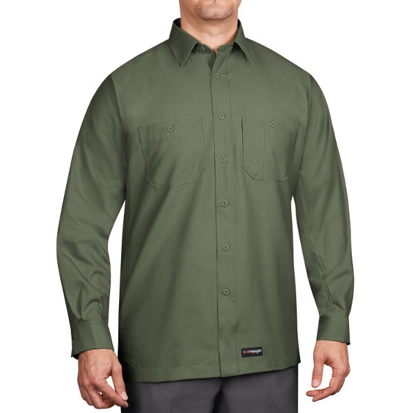 Dickies Men's Canvas Long Sleeve Work Shirt