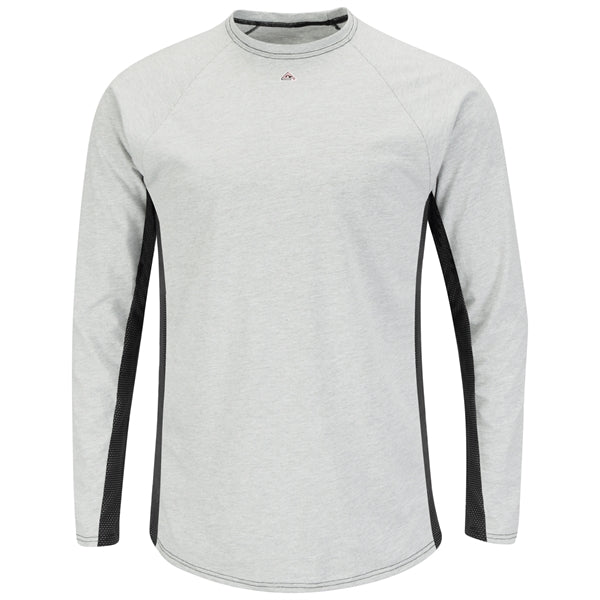 Bulwark Men's FR Long Sleeve Two-Tone Base Layer Shirt