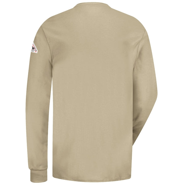 Bulwark® Men's Flame Resistant LS Tagless Henley Shirt