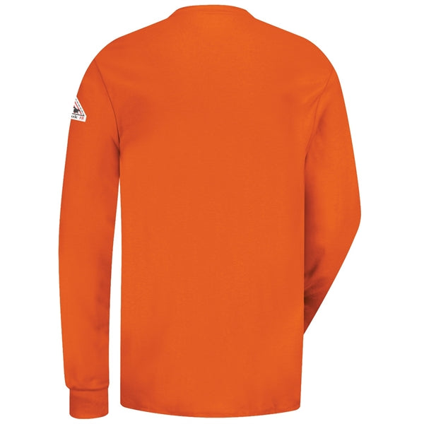 Bulwark® Men's Flame Resistant LS Tagless Henley Shirt