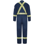 Bulwark Men's FR Premium Coverall With CSA Reflective Trim