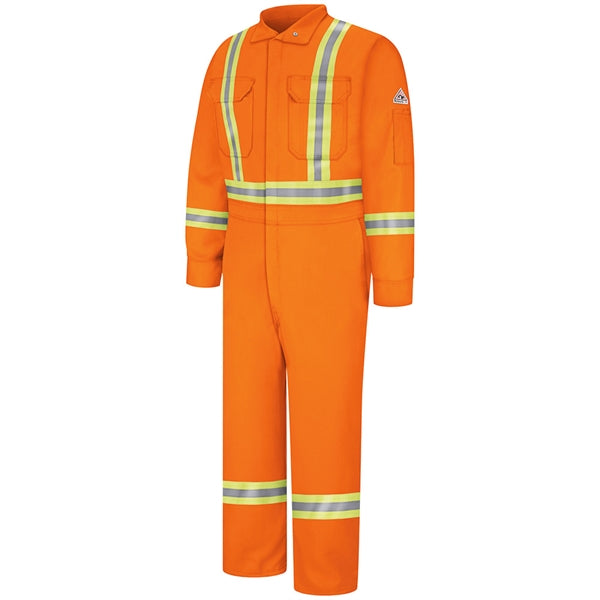 Bulwark Men's FR Premium Coverall With CSA Reflective Trim