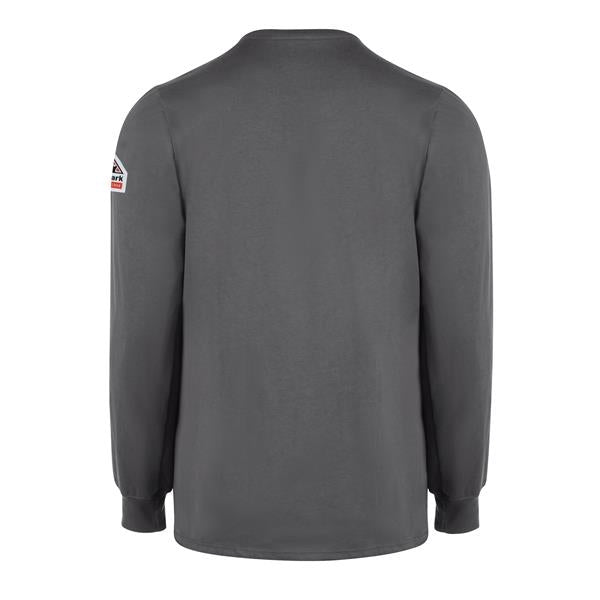 Bulwark® Men's Flame Resistant LS Tagless Henley Shirt