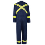 Bulwark Men's FR Classic Coverall with Reflective Trim