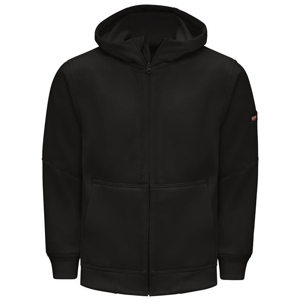Red Kap Zip-Front Performance Work Hoodie