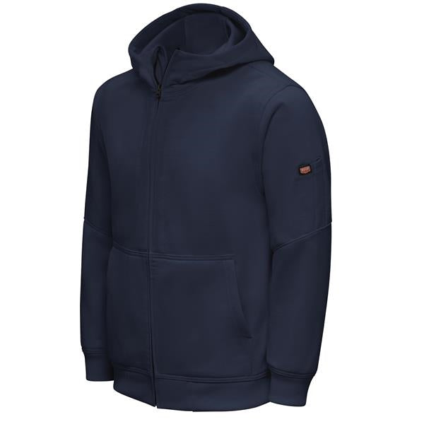 Red Kap Zip-Front Performance Work Hoodie