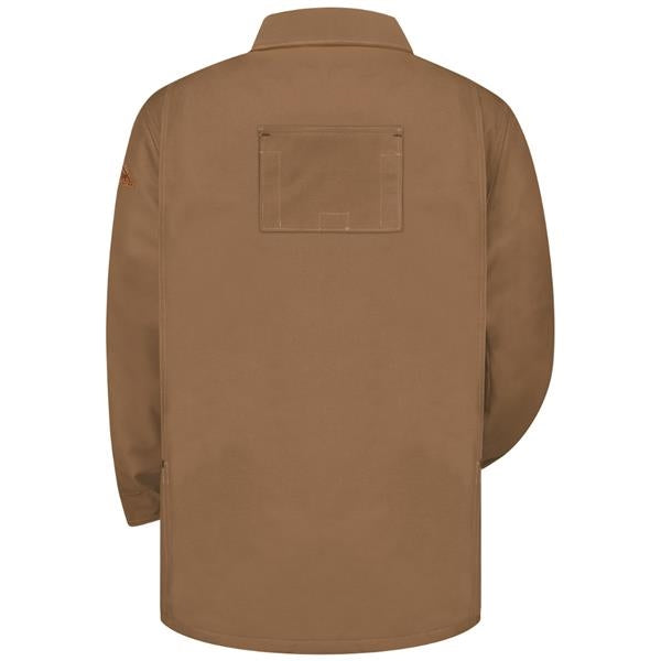 Bulwark Men's FR Brown Duck Lineman's Coat