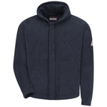 Bulwark® Men's FR Zip-Front Hooded Fleece Sweatshirt