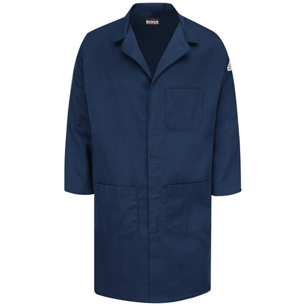 Bulwark Men's FR Concealed Snap Front Lab Coat