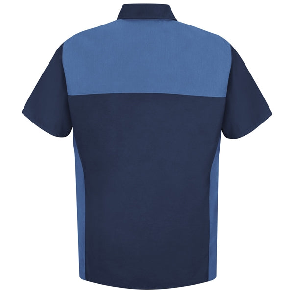 Red Kap® Men's Short Sleeve Motorsports Shirt