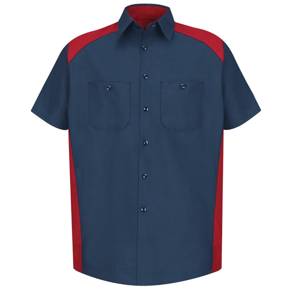 Red Kap® Men's Short Sleeve Motorsports Shirt
