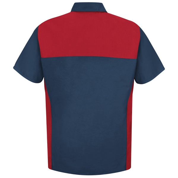 Red Kap® Men's Short Sleeve Motorsports Shirt