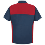 Red Kap® Men's Short Sleeve Motorsports Shirt