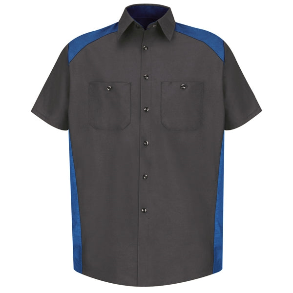 Red Kap® Men's Short Sleeve Motorsports Shirt