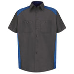 Red Kap® Men's Short Sleeve Motorsports Shirt