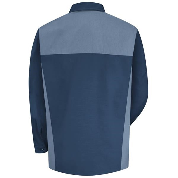 Red Kap® Men's Long Sleeve Motorsports Shirt