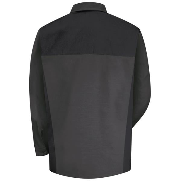 Red Kap® Men's Long Sleeve Motorsports Shirt