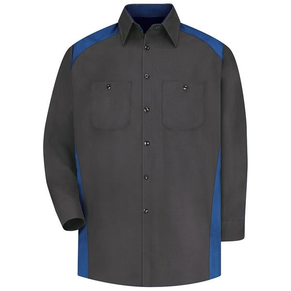 Red Kap® Men's Long Sleeve Motorsports Shirt