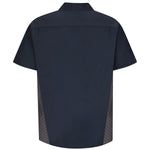Red Kap® Men's Short Sleeve Diamond Plate Shirt