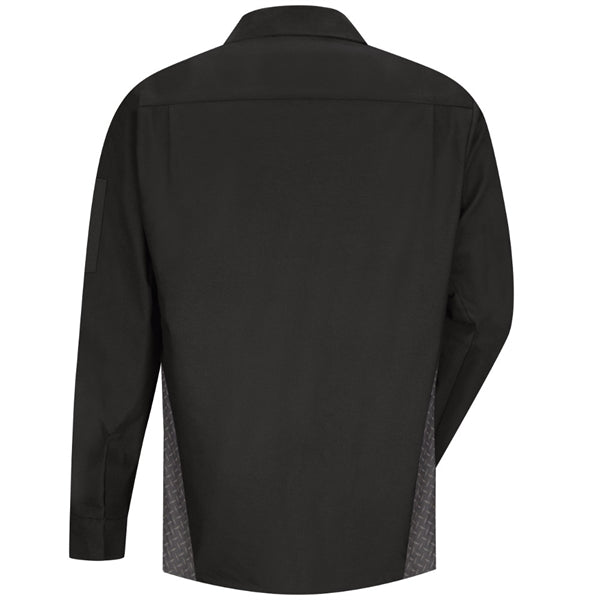 Red Kap® Men's Long Sleeve Diamond Plate Shirt