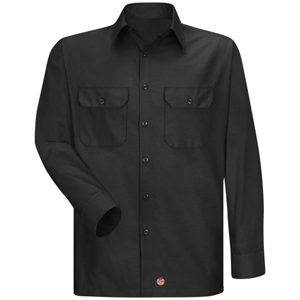 Red Kap® Men's Long Sleeve Solid Ripstop Shirt