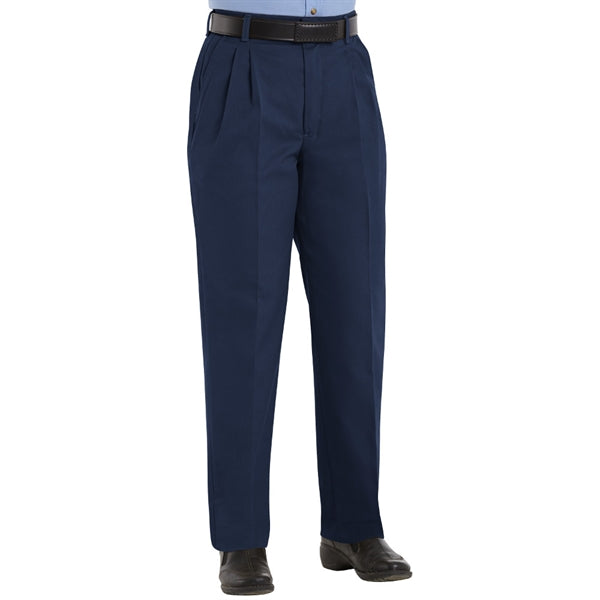Red Kap Women's Pleated Twill Slacks (Unhemmed)