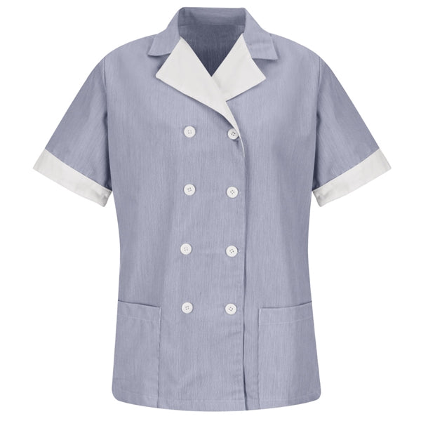 Red Kap Women's Double-Breasted Lapel Tunic
