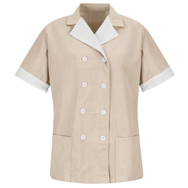 Red Kap Women's Double-Breasted Lapel Tunic