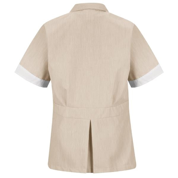 Red Kap Women's Double-Breasted Lapel Tunic