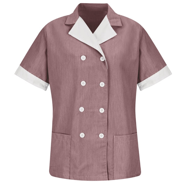 Red Kap Women's Double-Breasted Lapel Tunic