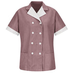 Red Kap Women's Double-Breasted Lapel Tunic