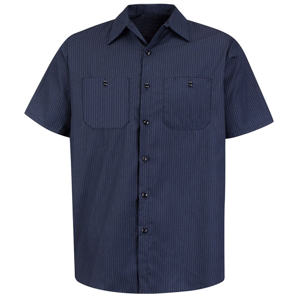 Red Kap Durastripe Short Sleeve Work Shirt