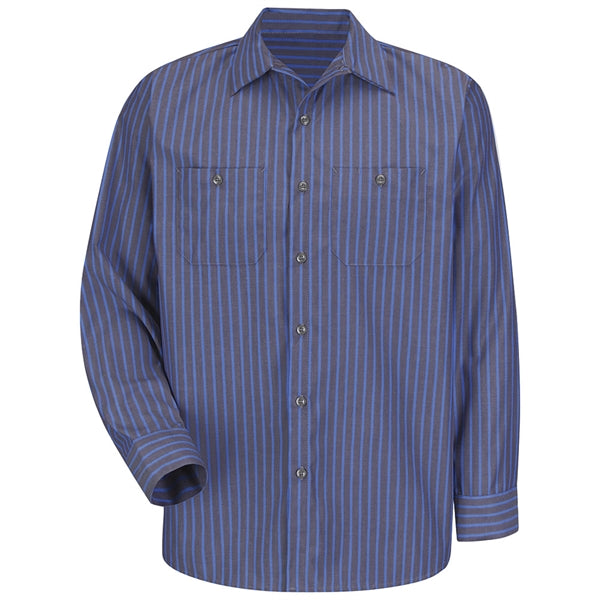 Red Kap® Men's Industrial Stripe Work Shirt