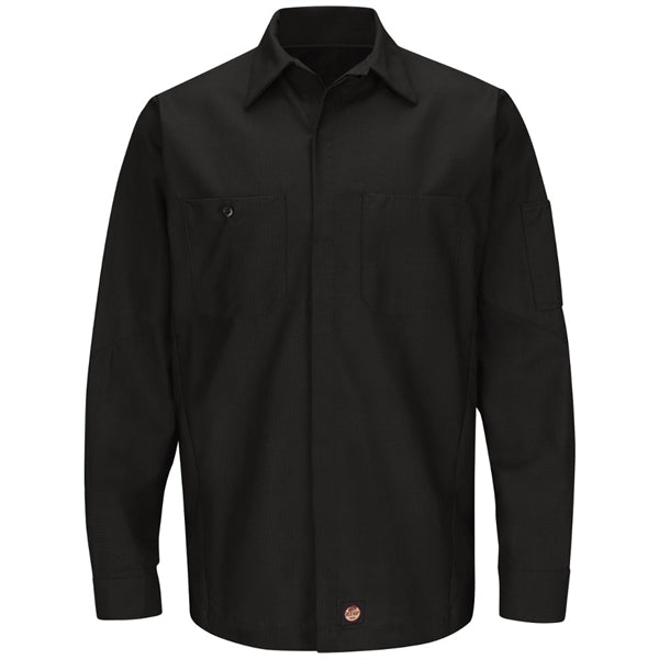 Red Kap® Men's Long Sleeve Solid Crew Shirt