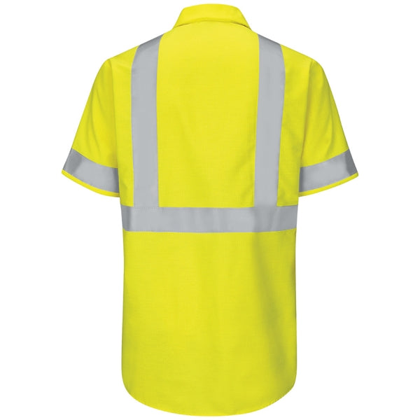 Red Kap® Hi-Visibility Short Sleeve Ripstop Work Shirts