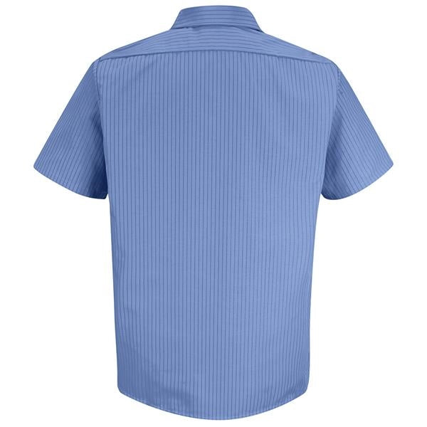 Red Kap® Men's Short Sleeve Industrial Stripe Work Shirt